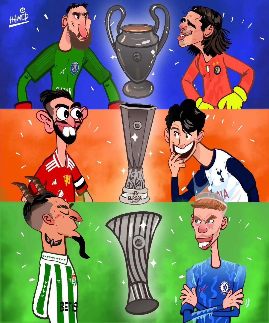 欧预赛场上风云变幻，球员们敢拼敢斗